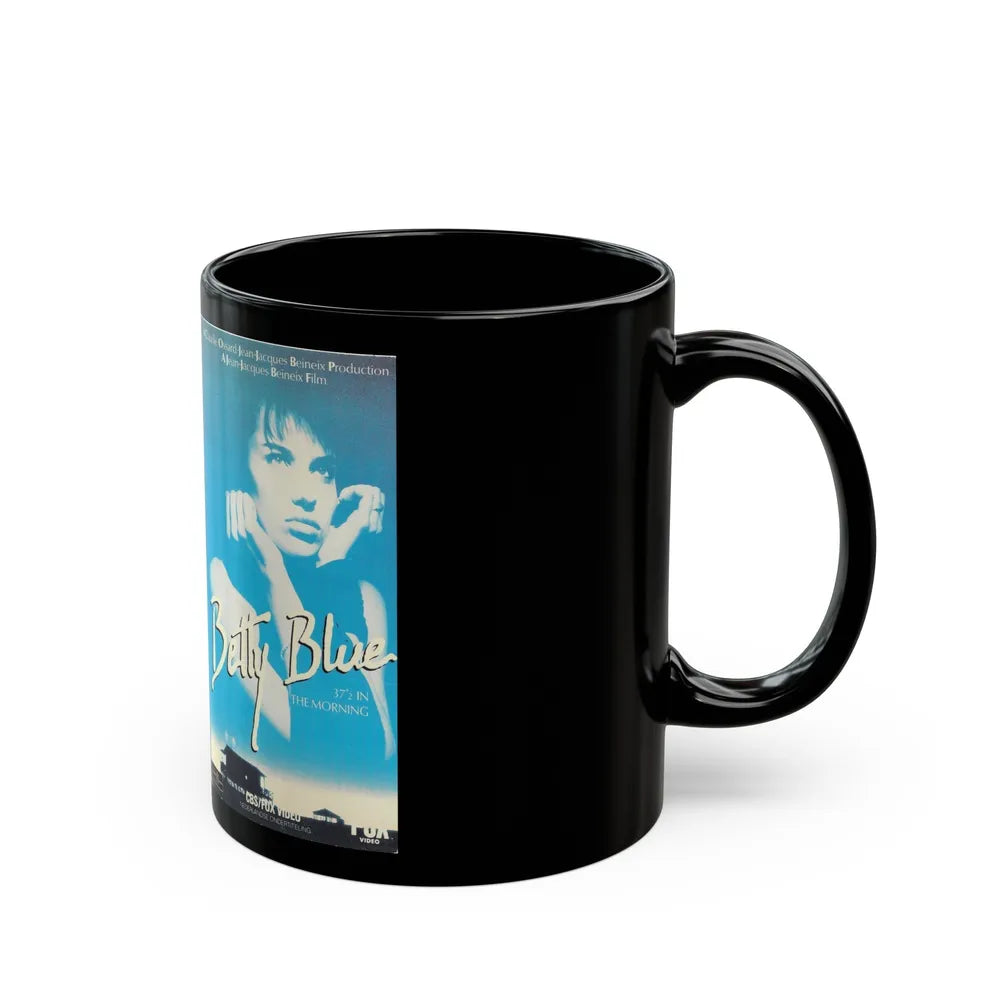 BETTY BLUE (VHS COVER) - Black Coffee Mug-Go Mug Yourself