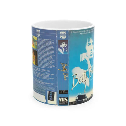 BETTY BLUE (VHS COVER) - White Coffee Mug 11oz - Go Mug Yourself
