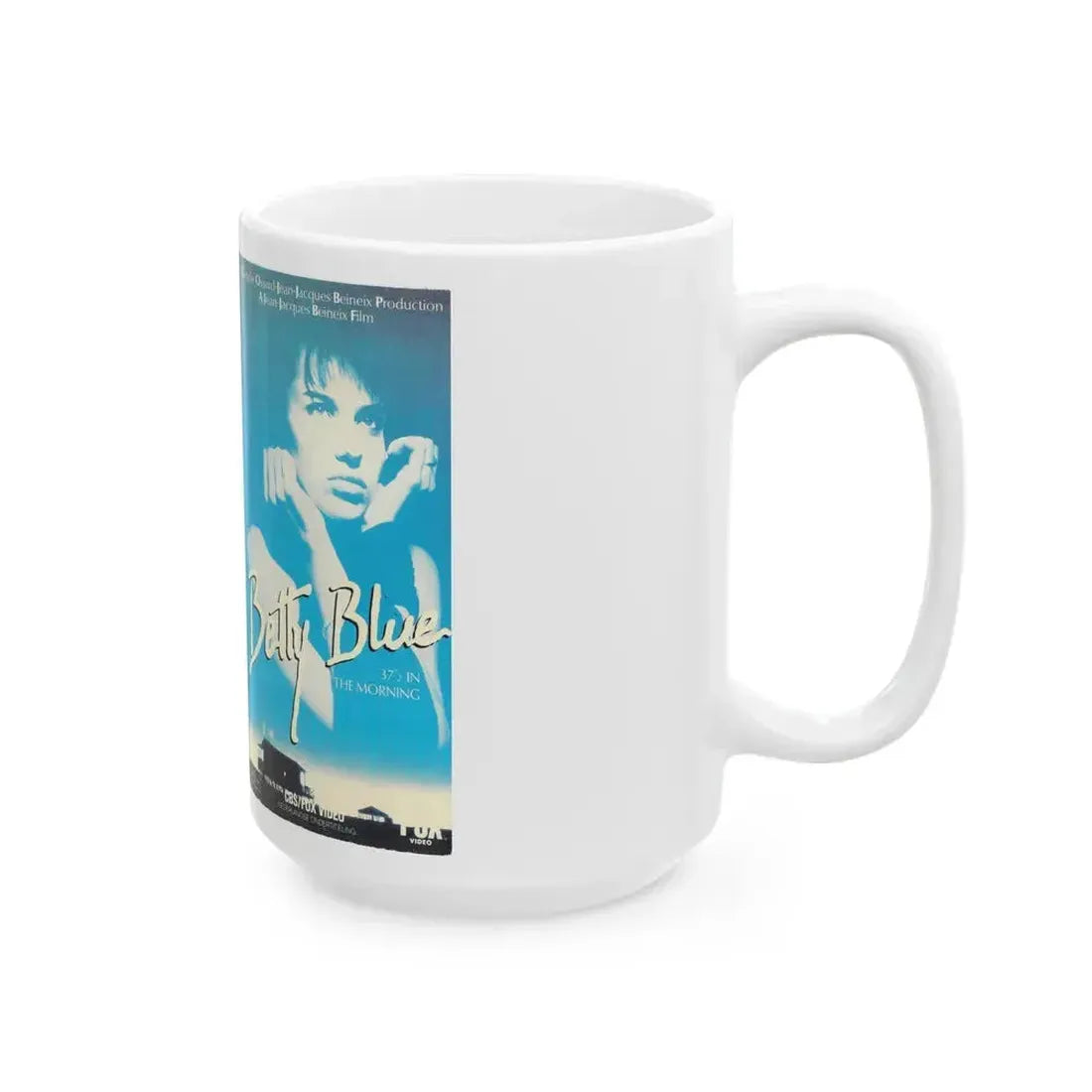 BETTY BLUE (VHS COVER) - White Coffee Mug - Go Mug Yourself