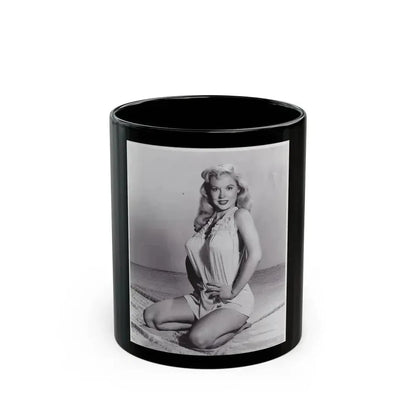 Betty Brosmer #02 (Vintage Female Icon) Black Coffee Mug 11oz - Go Mug Yourself