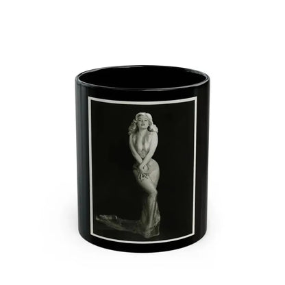 Betty Brosmer #05 (Vintage Female Icon) Black Coffee Mug 11oz - Go Mug Yourself