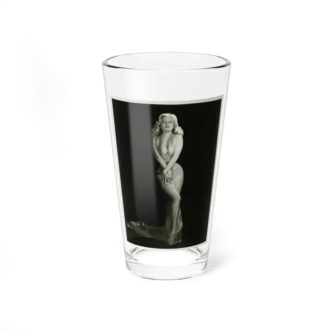 Betty Brosmer #05 (Vintage Female Icon) Pint Glass 16oz 16oz - Go Mug Yourself