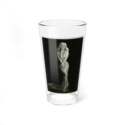 Betty Brosmer #05 (Vintage Female Icon) Pint Glass 16oz 16oz - Go Mug Yourself