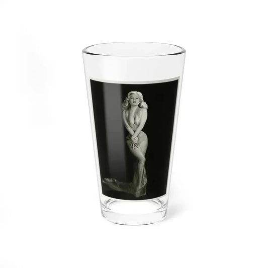Betty Brosmer #05 (Vintage Female Icon) Pint Glass 16oz 16oz - Go Mug Yourself