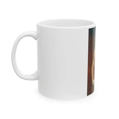 Betty Brosmer #103 (Vintage Female Icon) White Coffee Mug - Go Mug Yourself