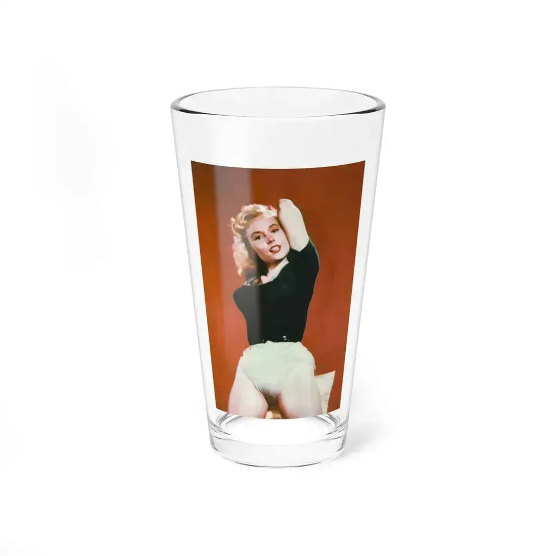 Betty Brosmer #107 (Vintage Female Icon) Pint Glass 16oz 16oz - Go Mug Yourself