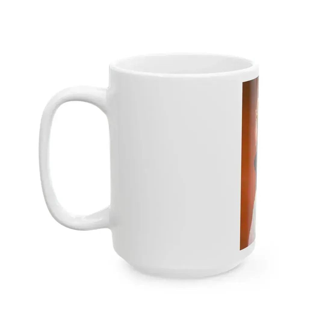 Betty Brosmer #107 (Vintage Female Icon) White Coffee Mug - Go Mug Yourself