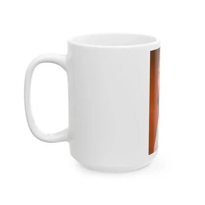 Betty Brosmer #107 (Vintage Female Icon) White Coffee Mug - Go Mug Yourself