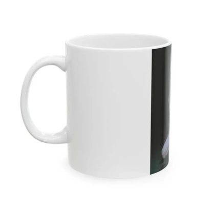 Betty Brosmer #122 (Vintage Female Icon) White Coffee Mug - Go Mug Yourself