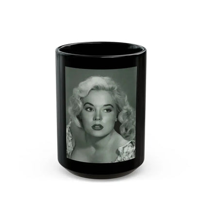 Betty Brosmer #125 (Vintage Female Icon) Black Coffee Mug 15oz - Go Mug Yourself