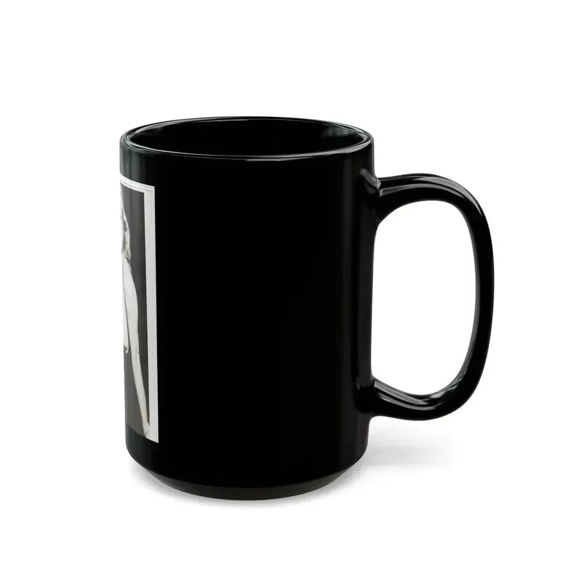 Betty Brosmer #155 (Vintage Female Icon) Black Coffee Mug - Go Mug Yourself