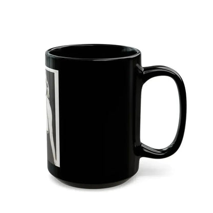 Betty Brosmer #155 (Vintage Female Icon) Black Coffee Mug - Go Mug Yourself