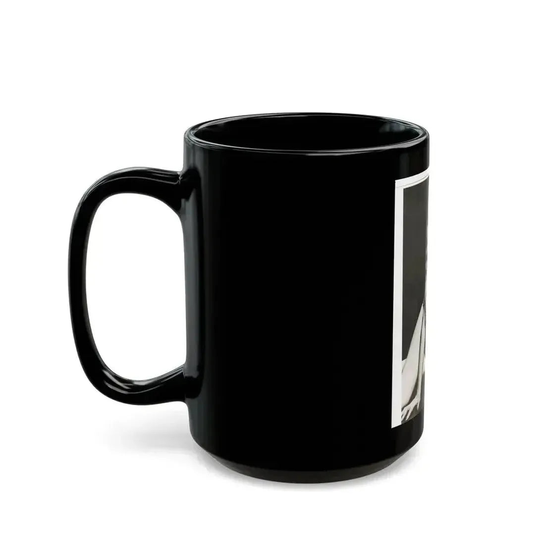 Betty Brosmer #155 (Vintage Female Icon) Black Coffee Mug - Go Mug Yourself