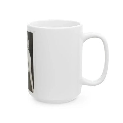 Betty Brosmer #155 (Vintage Female Icon) White Coffee Mug - Go Mug Yourself