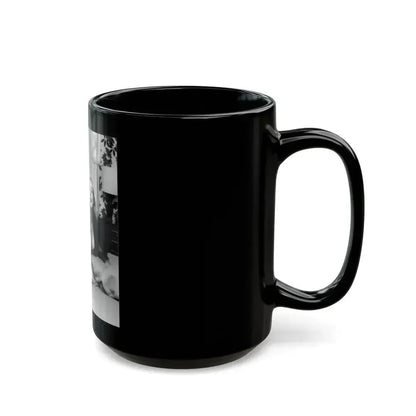 Betty Brosmer #161 (Vintage Female Icon) Black Coffee Mug - Go Mug Yourself
