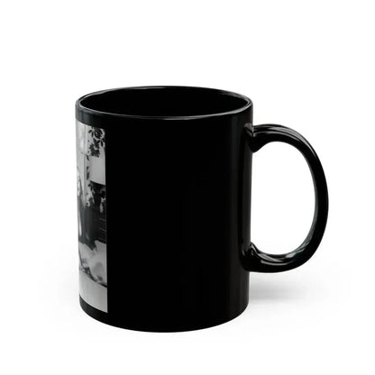 Betty Brosmer #161 (Vintage Female Icon) Black Coffee Mug - Go Mug Yourself