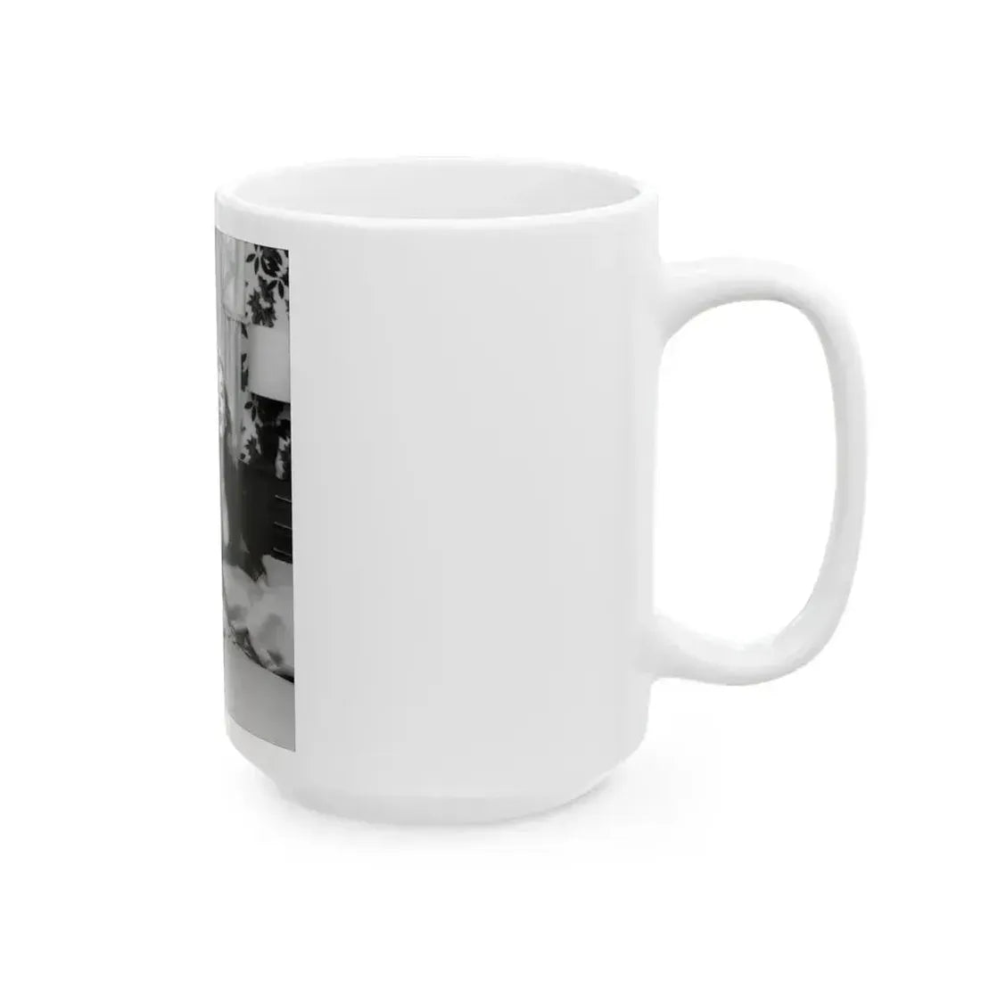 Betty Brosmer #161 (Vintage Female Icon) White Coffee Mug - Go Mug Yourself