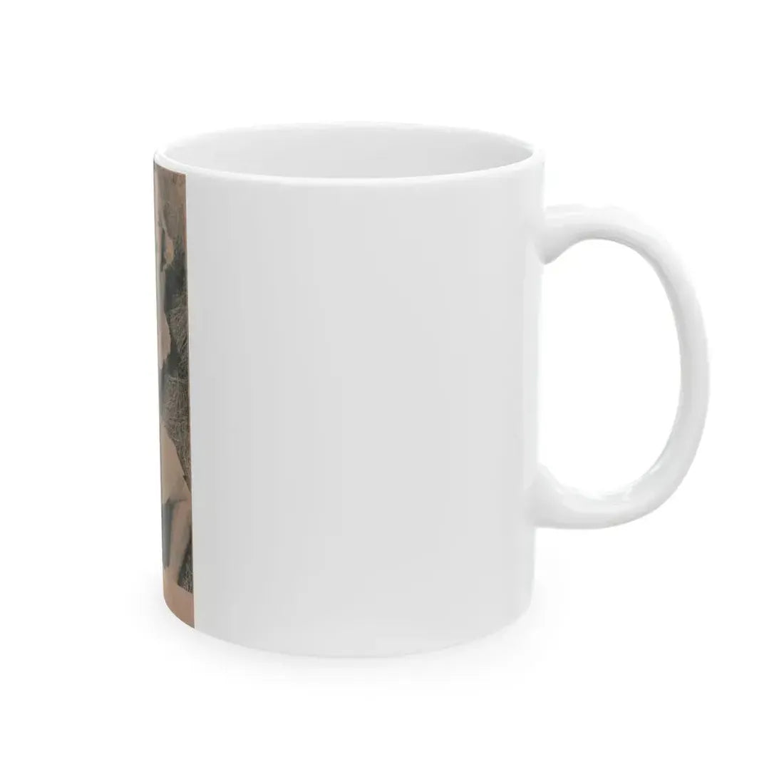 Betty Brosmer #169 - Ace Mag. Dec. '58 - 1 B&W Photo (Vintage Female Icon) White Coffee Mug - Go Mug Yourself