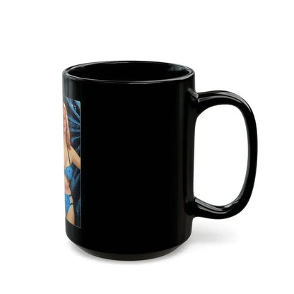 Betty Brosmer #172 - Mag. Cover (Vintage Female Icon) Black Coffee Mug - Go Mug Yourself