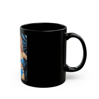 Betty Brosmer #172 - Mag. Cover (Vintage Female Icon) Black Coffee Mug - Go Mug Yourself
