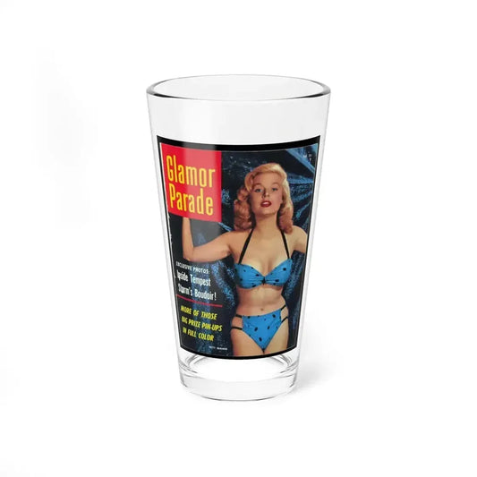 Betty Brosmer #172 - Mag. Cover (Vintage Female Icon) Pint Glass 16oz 16oz - Go Mug Yourself