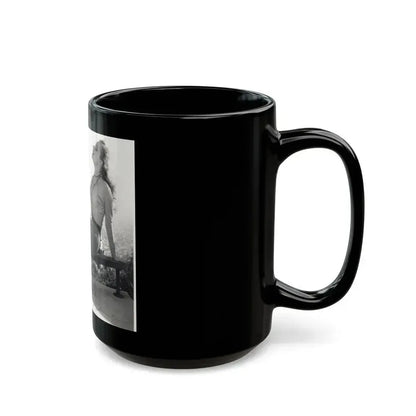 Betty Brosmer #173 (Vintage Female Icon) Black Coffee Mug - Go Mug Yourself