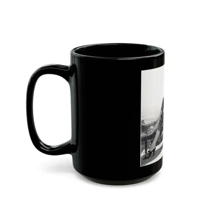Betty Brosmer #173 (Vintage Female Icon) Black Coffee Mug - Go Mug Yourself