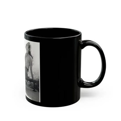 Betty Brosmer #173 (Vintage Female Icon) Black Coffee Mug - Go Mug Yourself