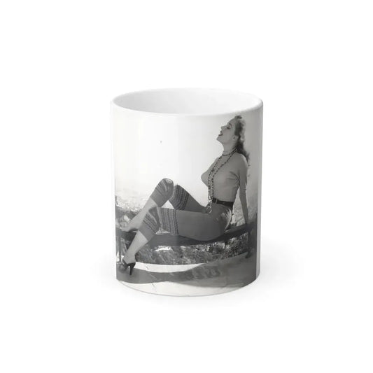 Betty Brosmer #173 (Vintage Female Icon) Color Changing Mug 11oz 11oz - Go Mug Yourself