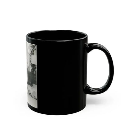 Betty Brosmer #174 (Vintage Female Icon) Black Coffee Mug - Go Mug Yourself