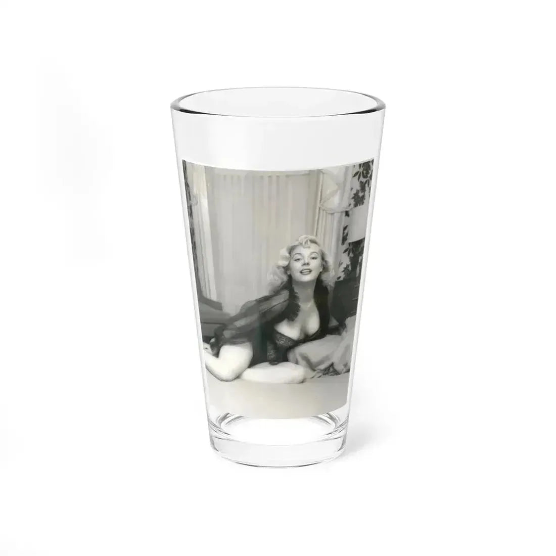 Betty Brosmer #174 (Vintage Female Icon) Pint Glass 16oz 16oz - Go Mug Yourself