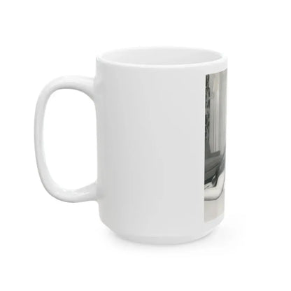 Betty Brosmer #174 (Vintage Female Icon) White Coffee Mug - Go Mug Yourself