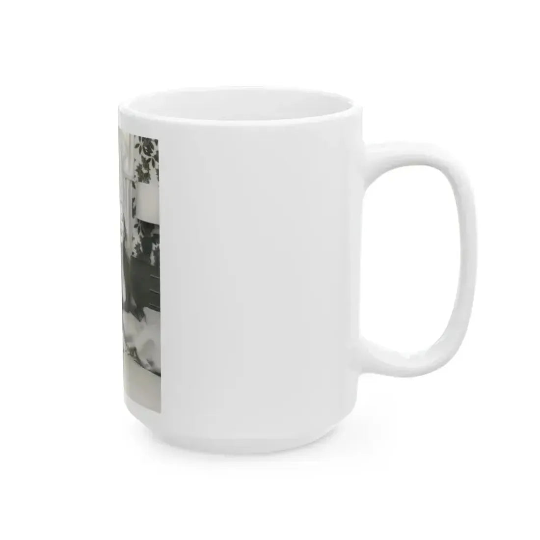 Betty Brosmer #174 (Vintage Female Icon) White Coffee Mug - Go Mug Yourself