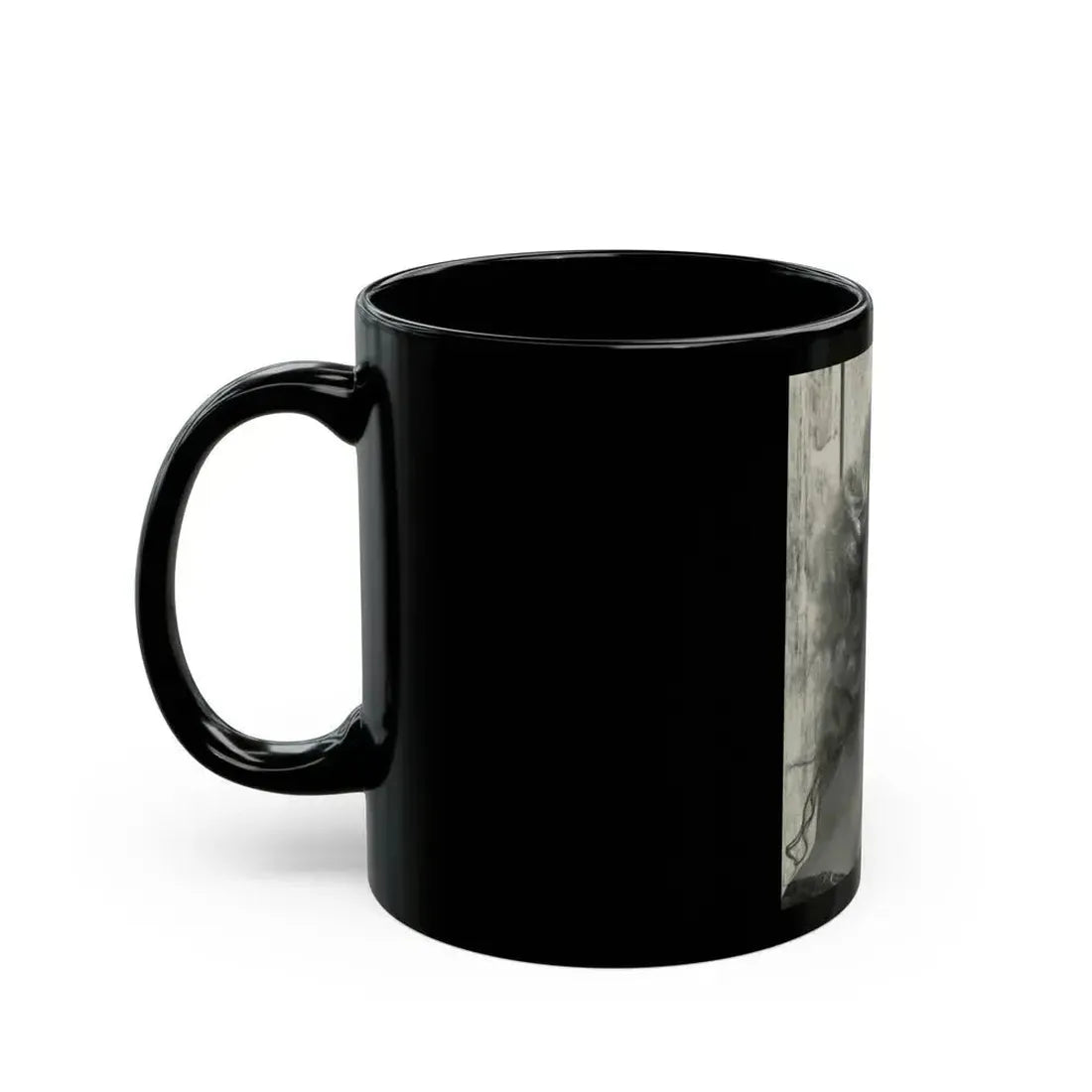 Betty Brosmer #179 (Vintage Female Icon) Black Coffee Mug - Go Mug Yourself