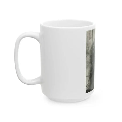 Betty Brosmer #179 (Vintage Female Icon) White Coffee Mug - Go Mug Yourself