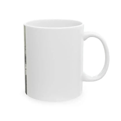 Betty Brosmer #180 (Vintage Female Icon) White Coffee Mug - Go Mug Yourself