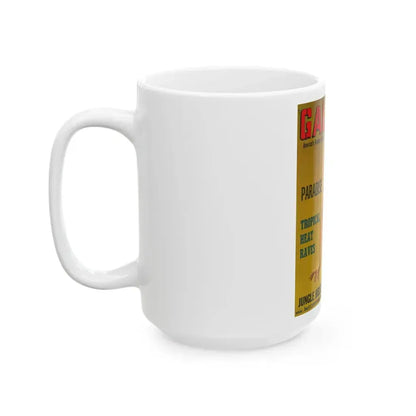 Betty Brosmer #199 - Mag. Cover (Vintage Female Icon) White Coffee Mug - Go Mug Yourself