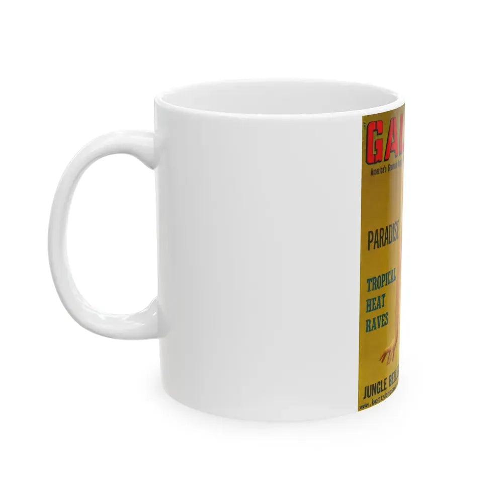 Betty Brosmer #199 - Mag. Cover (Vintage Female Icon) White Coffee Mug - Go Mug Yourself