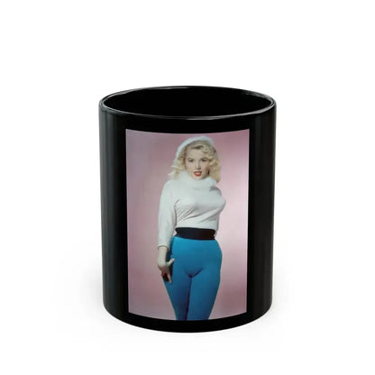 Betty Brosmer #208 (Vintage Female Icon) Black Coffee Mug 11oz - Go Mug Yourself