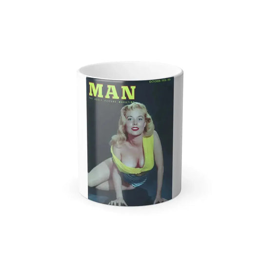 Betty Brosmer #209 - Mag. Cover (Vintage Female Icon) Color Changing Mug 11oz 11oz - Go Mug Yourself