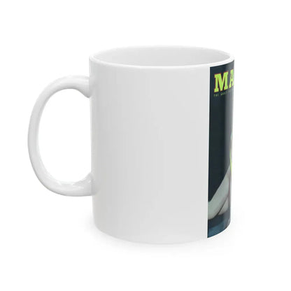 Betty Brosmer #209 - Mag. Cover (Vintage Female Icon) White Coffee Mug - Go Mug Yourself