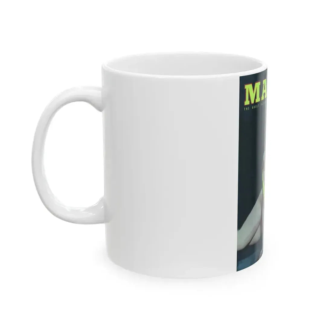 Betty Brosmer #209 - Mag. Cover (Vintage Female Icon) White Coffee Mug - Go Mug Yourself