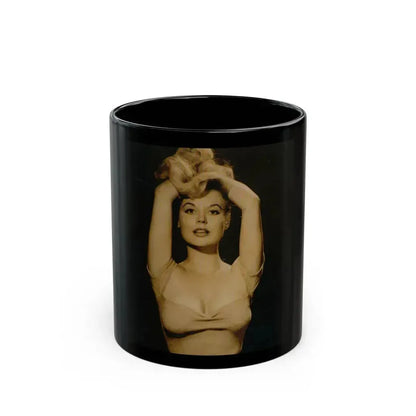 Betty Brosmer #215 (Vintage Female Icon) Black Coffee Mug 11oz - Go Mug Yourself