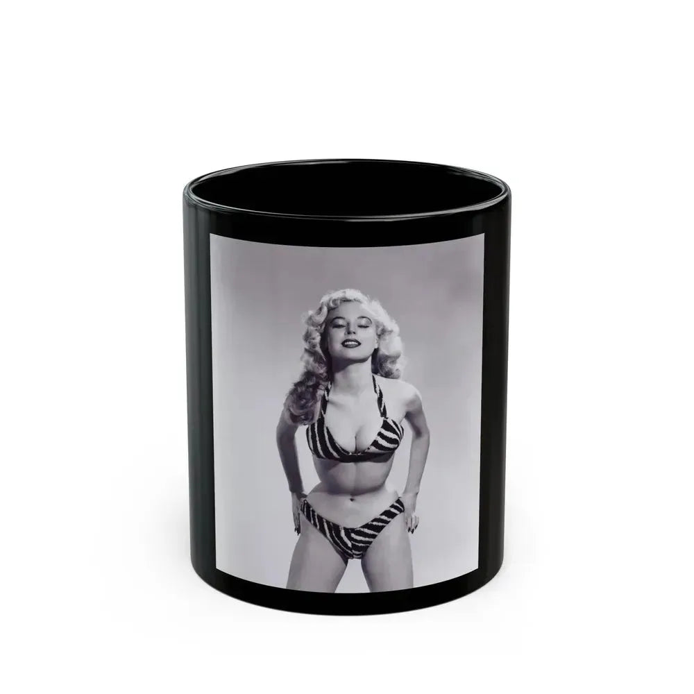 Betty Brosmer #22 (Vintage Female Icon) Black Coffee Mug 11oz - Go Mug Yourself