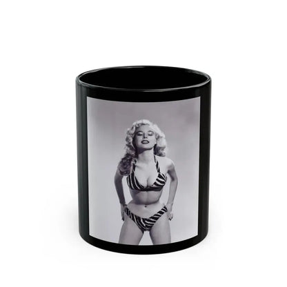 Betty Brosmer #22 (Vintage Female Icon) Black Coffee Mug 11oz - Go Mug Yourself