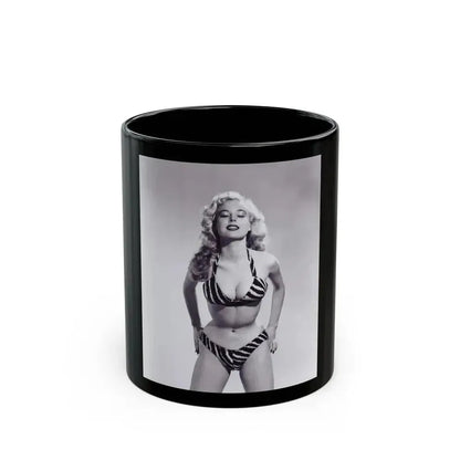 Betty Brosmer #22 (Vintage Female Icon) Black Coffee Mug 11oz - Go Mug Yourself
