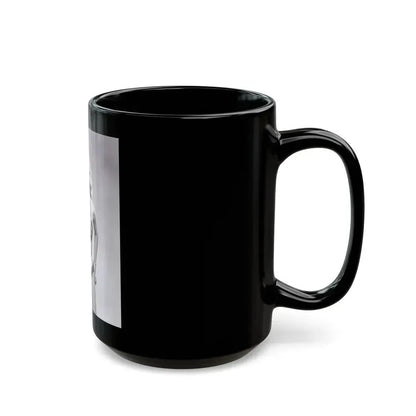 Betty Brosmer #22 (Vintage Female Icon) Black Coffee Mug - Go Mug Yourself