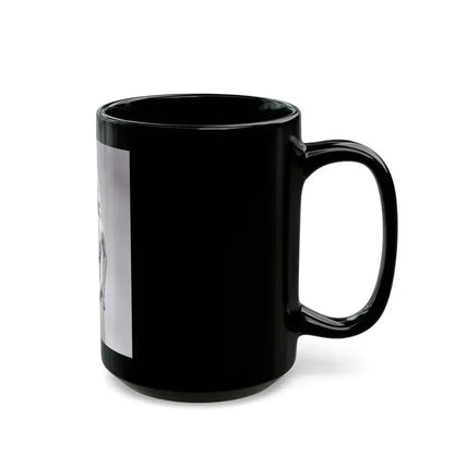 Betty Brosmer #22 (Vintage Female Icon) Black Coffee Mug - Go Mug Yourself