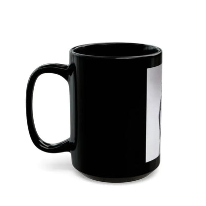 Betty Brosmer #22 (Vintage Female Icon) Black Coffee Mug - Go Mug Yourself