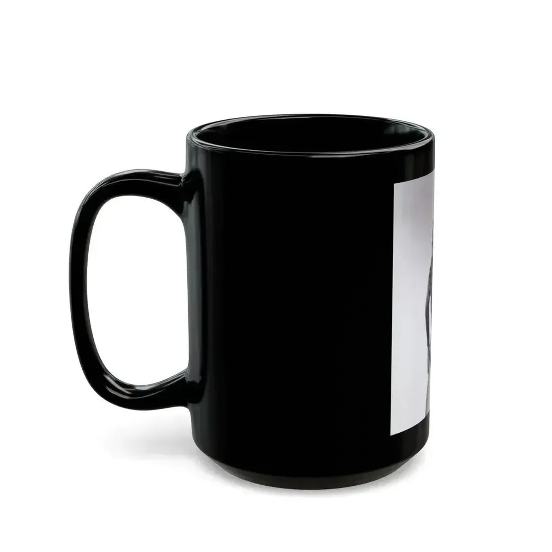 Betty Brosmer #22 (Vintage Female Icon) Black Coffee Mug - Go Mug Yourself